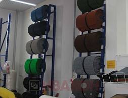 Сеть строительных супермаркетов "Перестройка": стеллажи Cash&Carry, рулонные