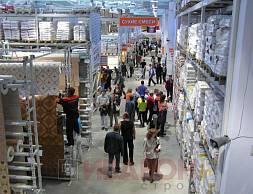 Строительный супермаркет "Большой ремонт": стеллажи Cash&Carry